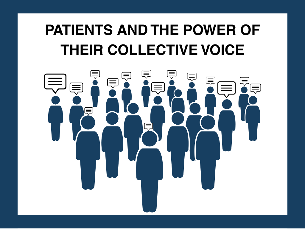 Patients and the power of their collective voice